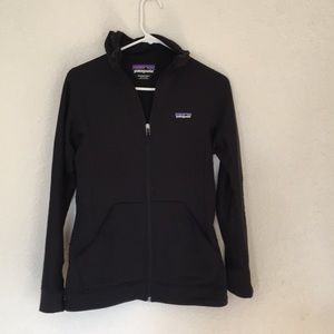 Women’s Patagonia hooded full zip R1